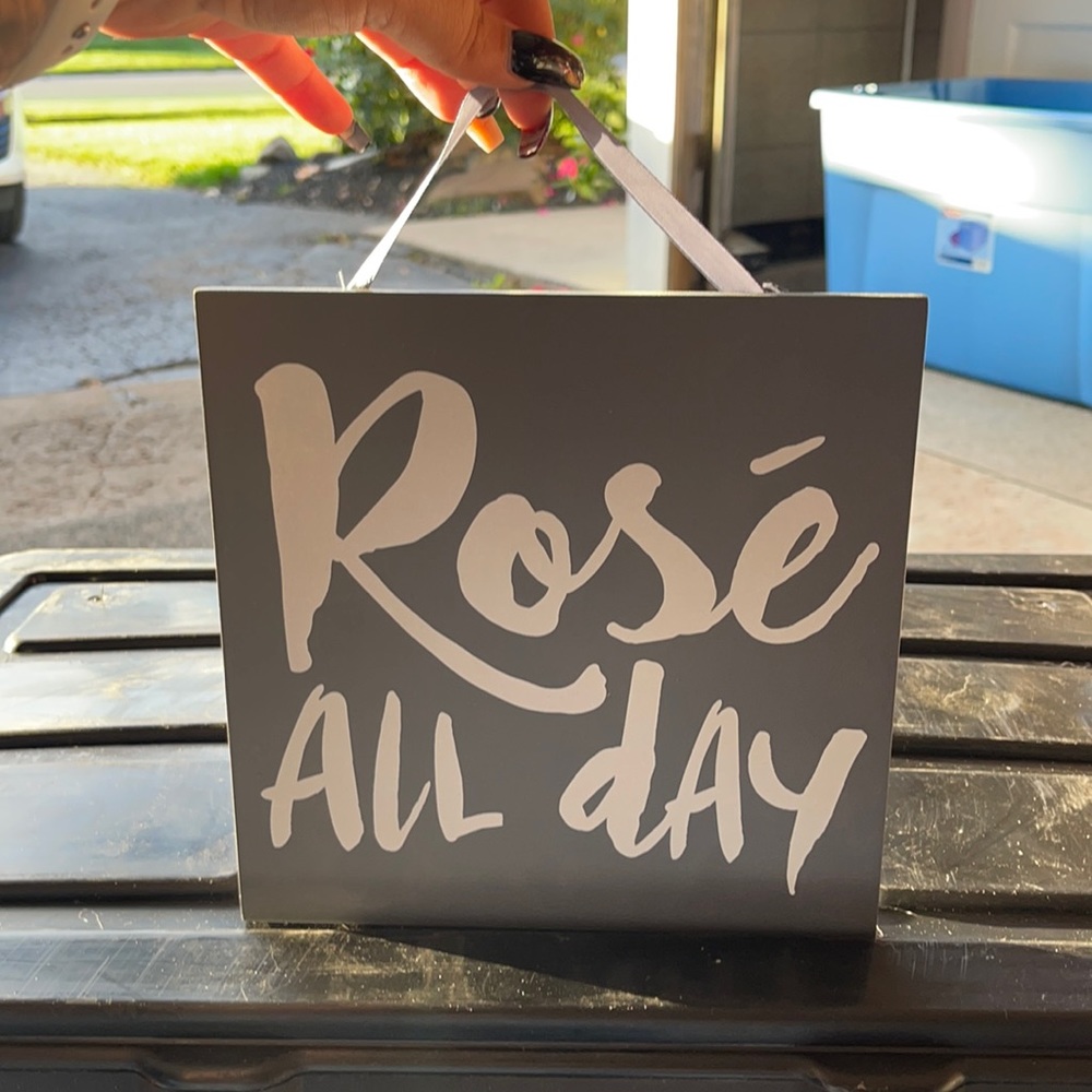✨6 for $25✨ ‘Rosé All Day’ Wooden Sign